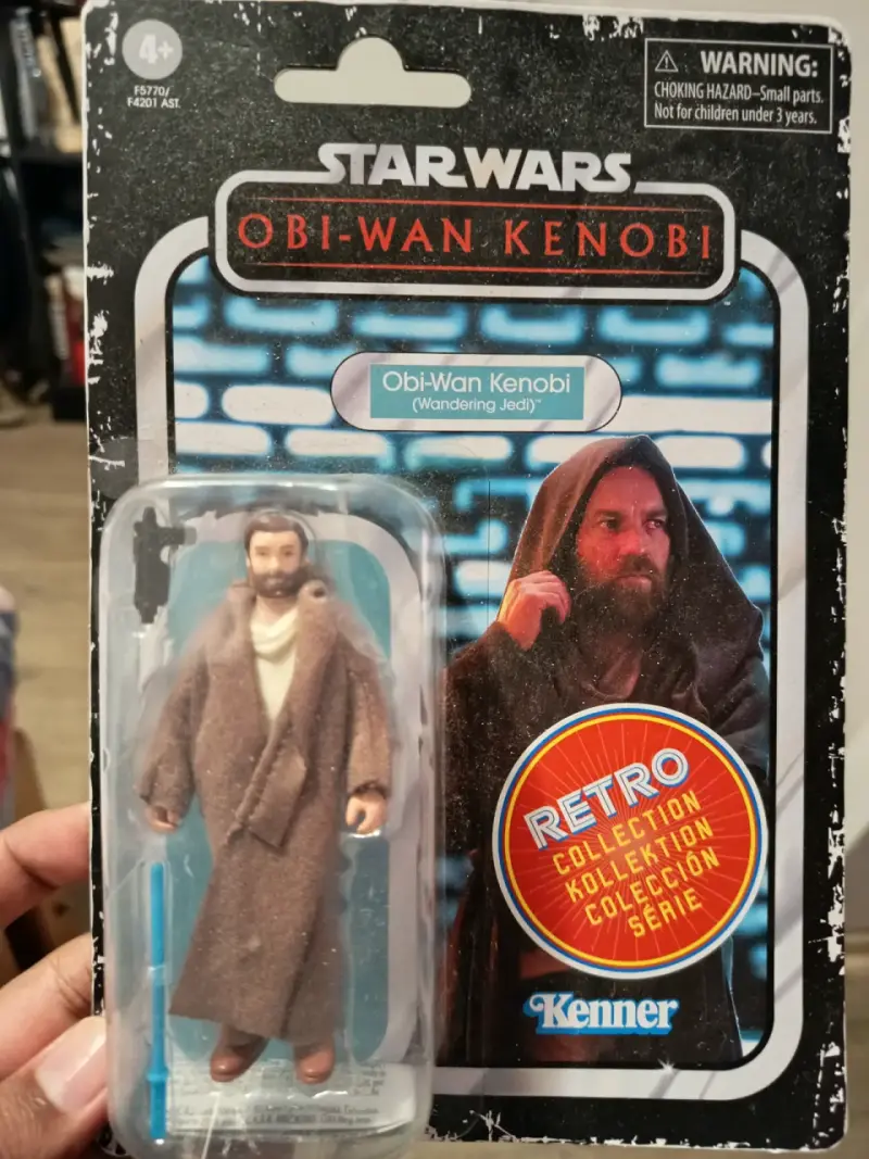 Figura de acción Obi-Wan Kenobi Star Wars Retro