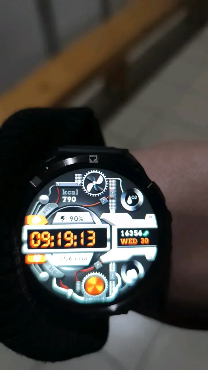 Reloj inteligente con pantalla digital