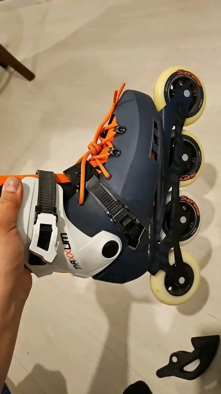 Patines en línea Rollerblade Maxxum con desgaste - 5