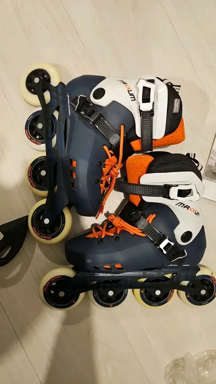 Patines en línea Rollerblade Maxxum con desgaste - 6