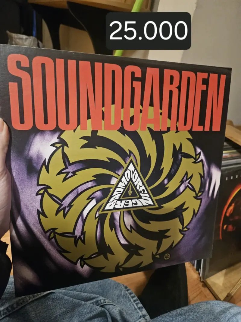 Vinilo Soundgarden Badmotorfinger en buen estado