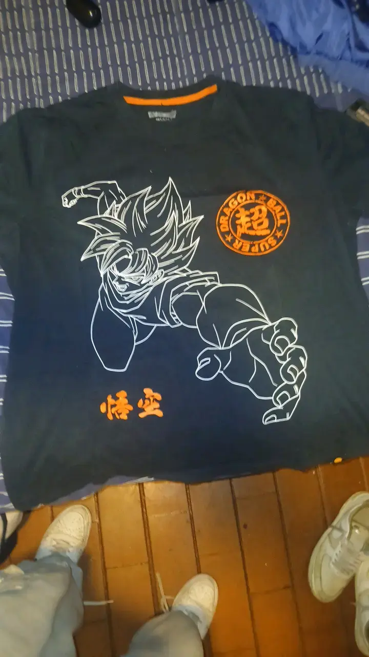 Polera Dragon Ball Super Goku Negra Talla XL - 1