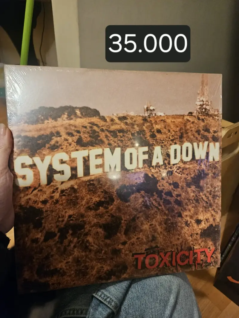 Vinilo System of a Down - Toxicity