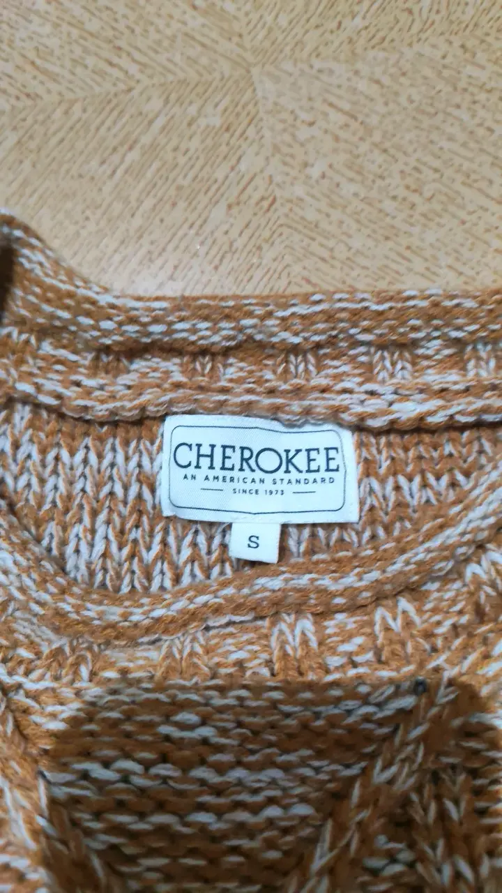 Suéter tejido marrón Cherokee para mujer - 3