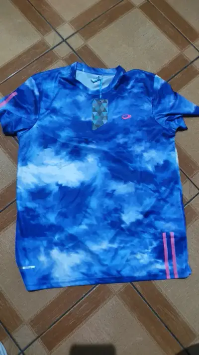 Polera deportiva azul para hombre NewSports - miniatura 1