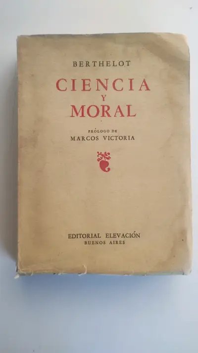Libro Ciencia y Moral de Berthelot - miniatura 1