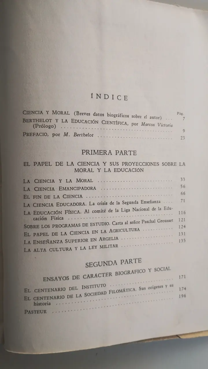 Libro Ciencia y Moral de Berthelot - 3