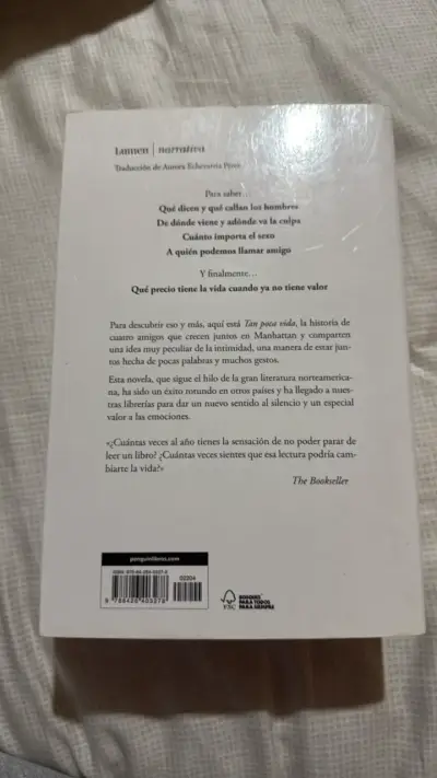 Libro 'Tan Poca Vida' de Hanya Yanagihara - miniatura 2