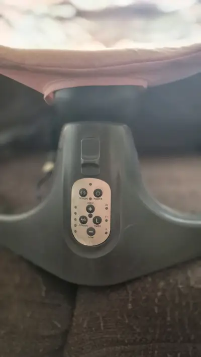 Silla mecedora para bebé Bebesit rosa - miniatura 2