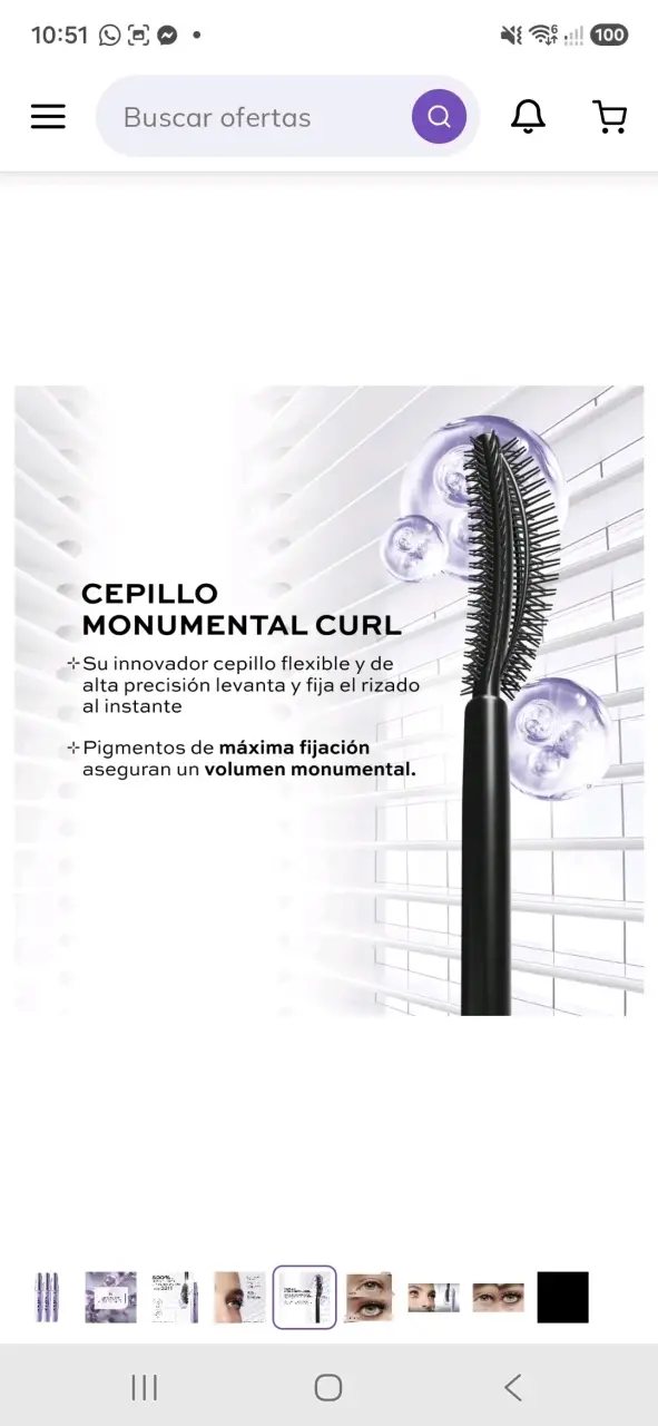 Máscara de Pestañas L'Bel Monumental Lashes - 2