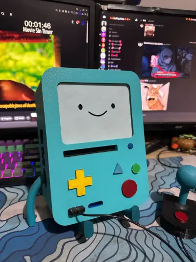 Figura BMO de hora de aventura - miniatura 1