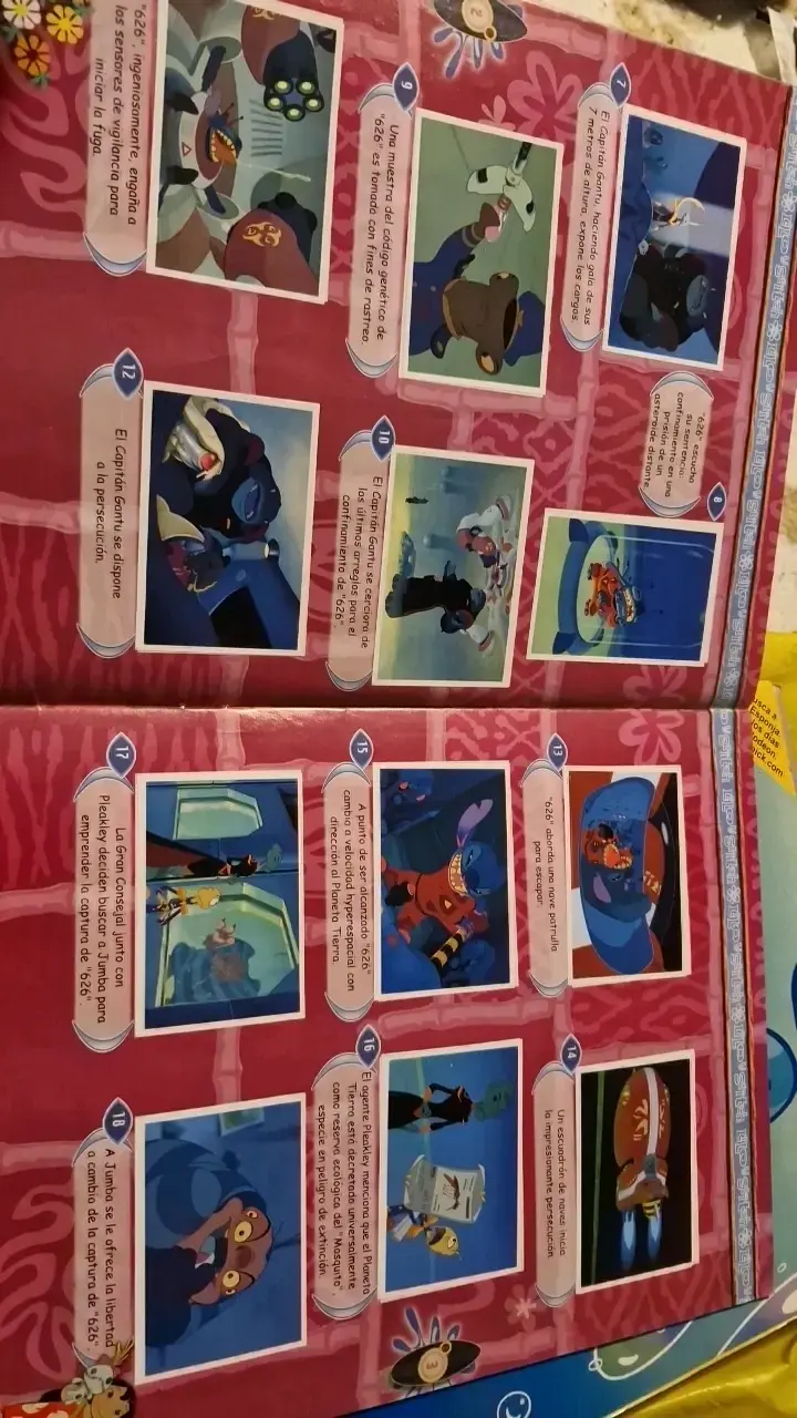 Álbum de stickers Lilo y Stitch Disney - 2