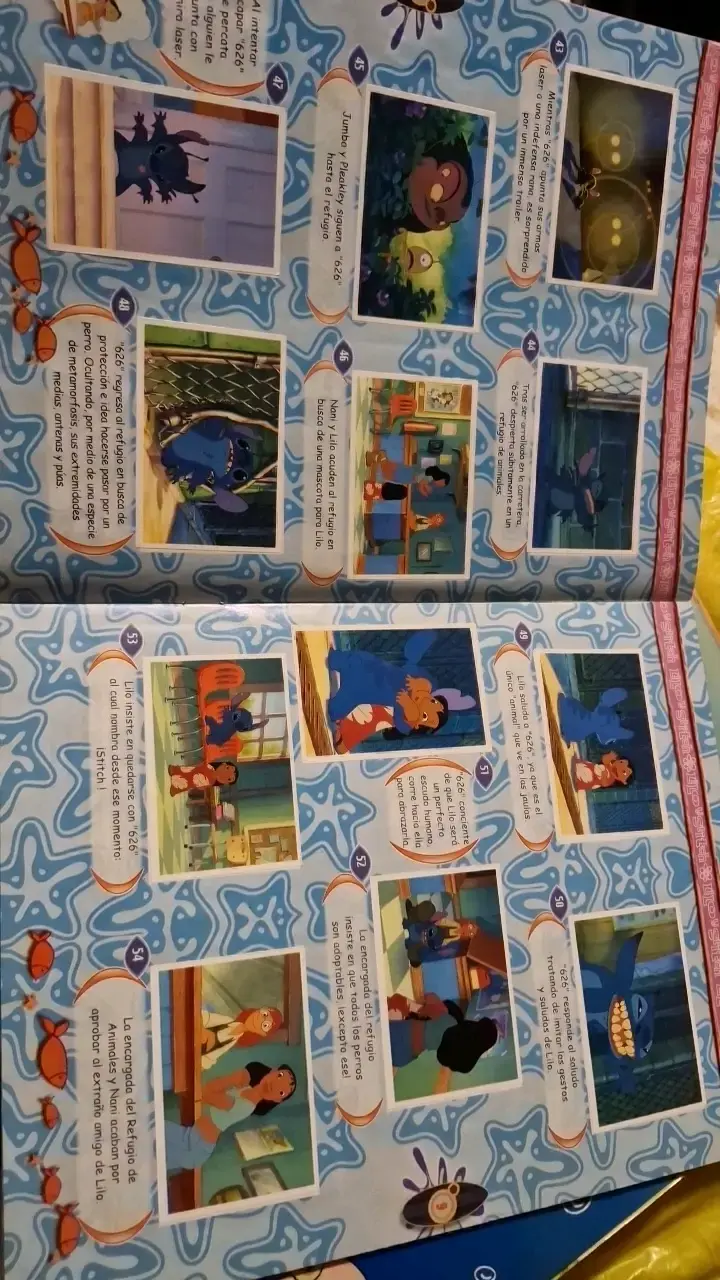 Álbum de stickers Lilo y Stitch Disney - 6