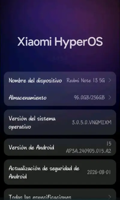Smartphone Xiaomi Redmi Note 13 5G 256GB - miniatura 2