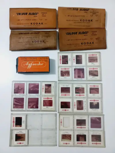 Colección de diapositivas Kodak y Agfacolor vintage - miniatura 1