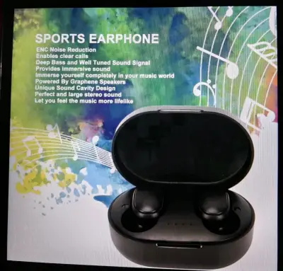 Auriculares Inalámbricos Deportivos con Cancelación de Ruido - miniatura 3