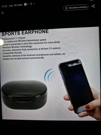Auriculares Inalámbricos Deportivos con Cancelación de Ruido - miniatura 5