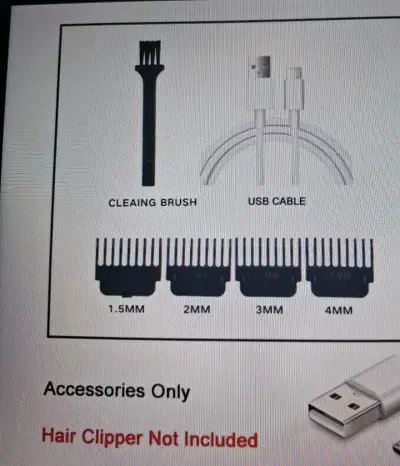 Cortadora de Pelo Recargable con Accesorios - miniatura 4