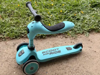 Patinete infantil Scoot and Ride azul - miniatura 1