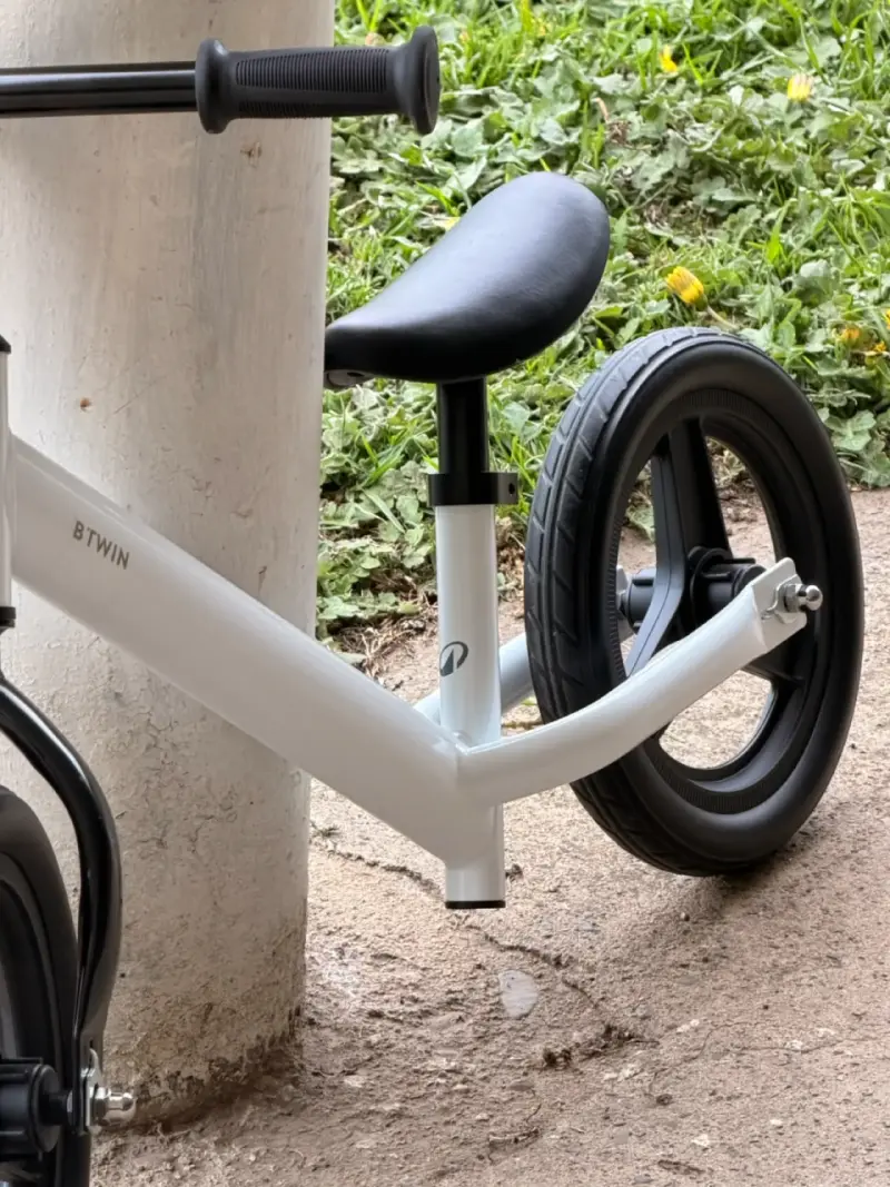 Bicicleta de equilibrio para niños BTWIN blanca - 2