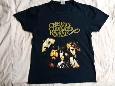 Polera Negra Creedence Clearwater Revival - miniatura 1