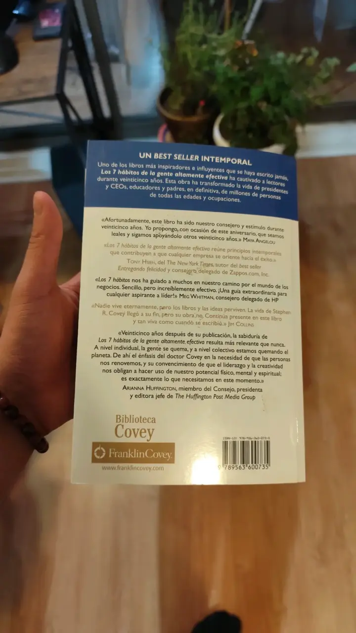 Libro Los 7 Hábitos de la Gente Altamente Efectiva - 2