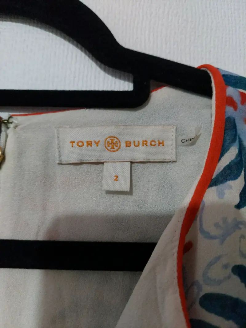Vestido seda Tory Burch - 3