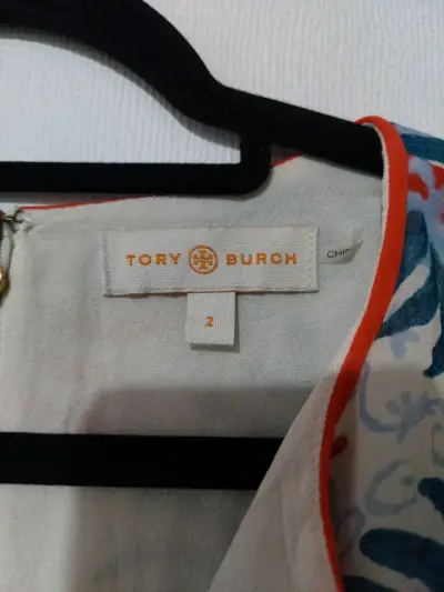 Vestido seda Tory Burch - miniatura 3