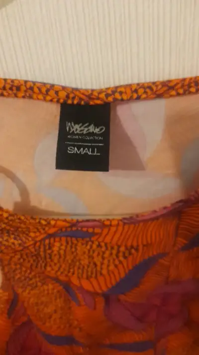 Blusa estampada Massimo Dutti con detalle de aro - miniatura 3
