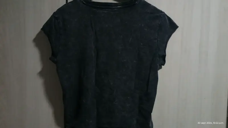 Polera Negra Sybilla 'Made in New York' Talla L - 4