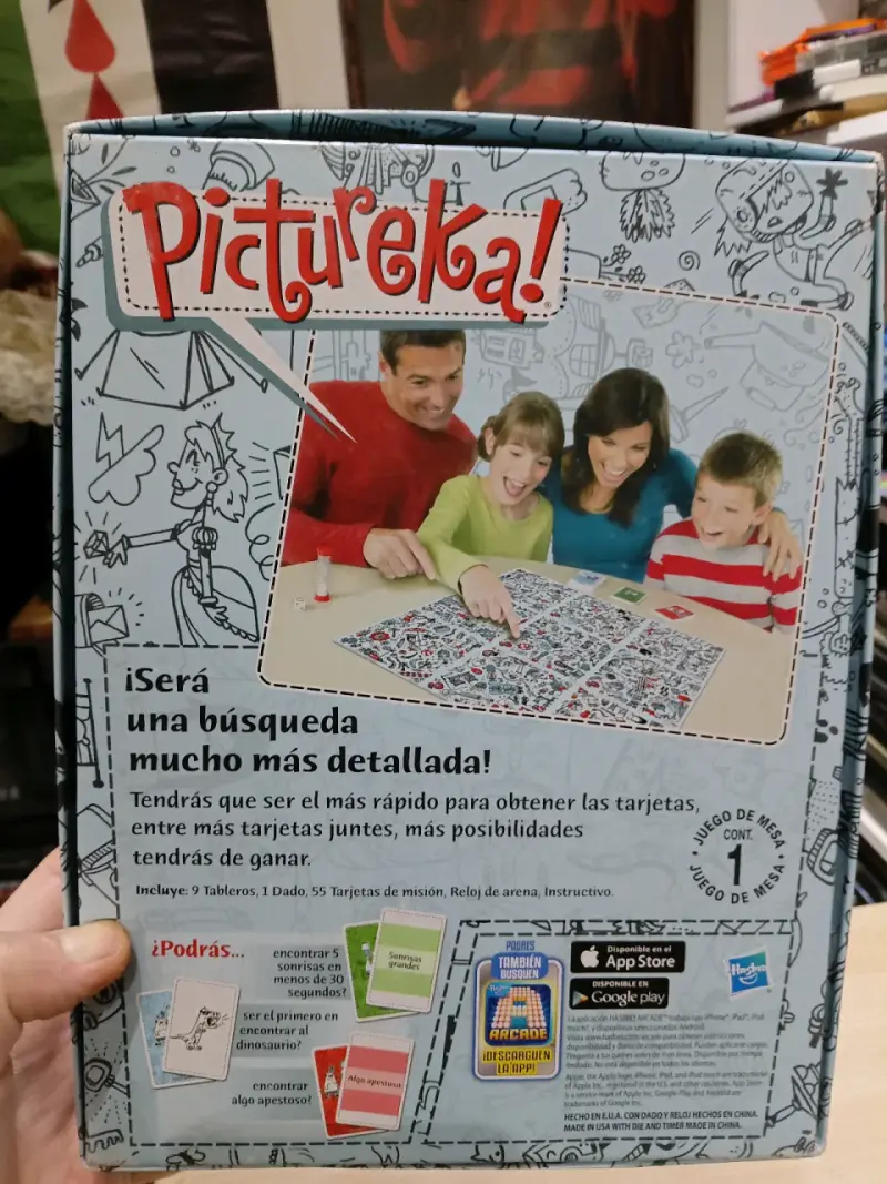 Juego de mesa Pictureka de Hasbro para niños - 3