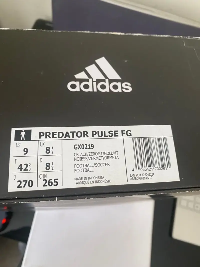 fútbol Adidas Predator azul y negro - 5