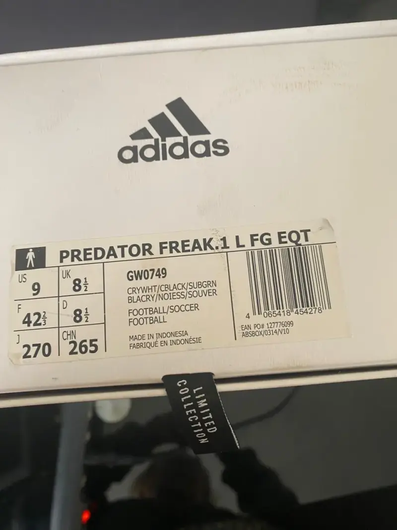 fútbol Adidas Predator azul y negro - 6