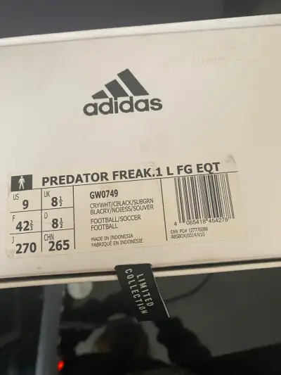 fútbol Adidas Predator azul y negro - miniatura 6