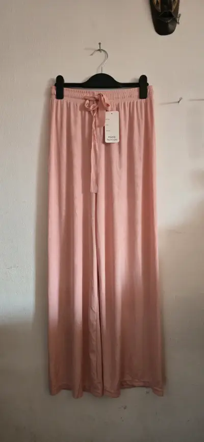 Pantalones anchos rosados Magic Fashion - miniatura 1