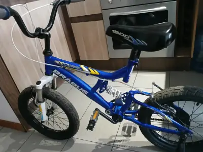 Bicicleta Brabus 1600 FS Spider azul para niños - miniatura 4