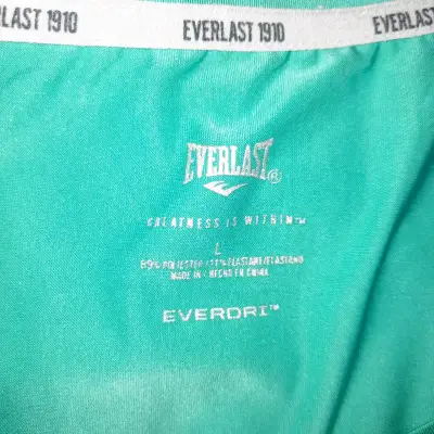 Polera deportiva verde Everlast para mujer - miniatura 2