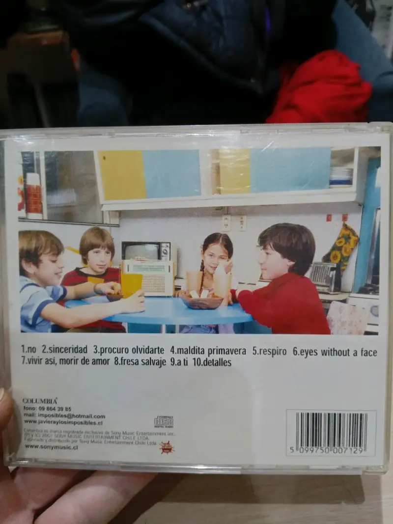CD de música Javiera y Los Imposibles AM - 2