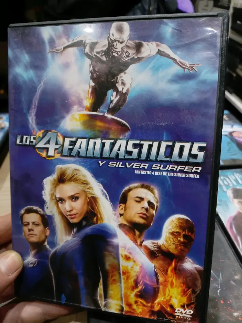 DVD Los 4 Fantásticos y Silver Surfer