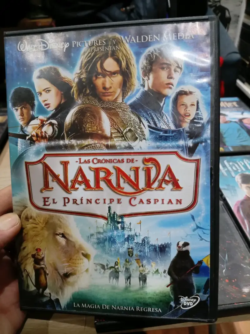 DVD Las Crónicas de Narnia: El Príncipe Caspian