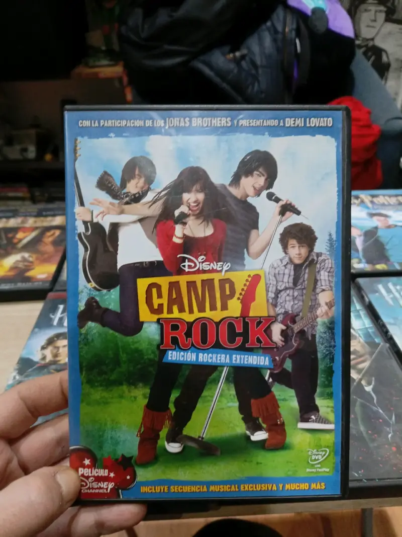 DVD Camp Rock Edición Rockera Extendida Disney