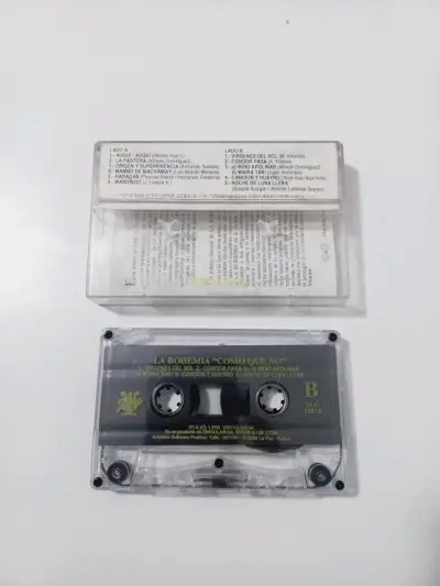 Cassette La Bohemia Folk Rock Boliviano - miniatura 2