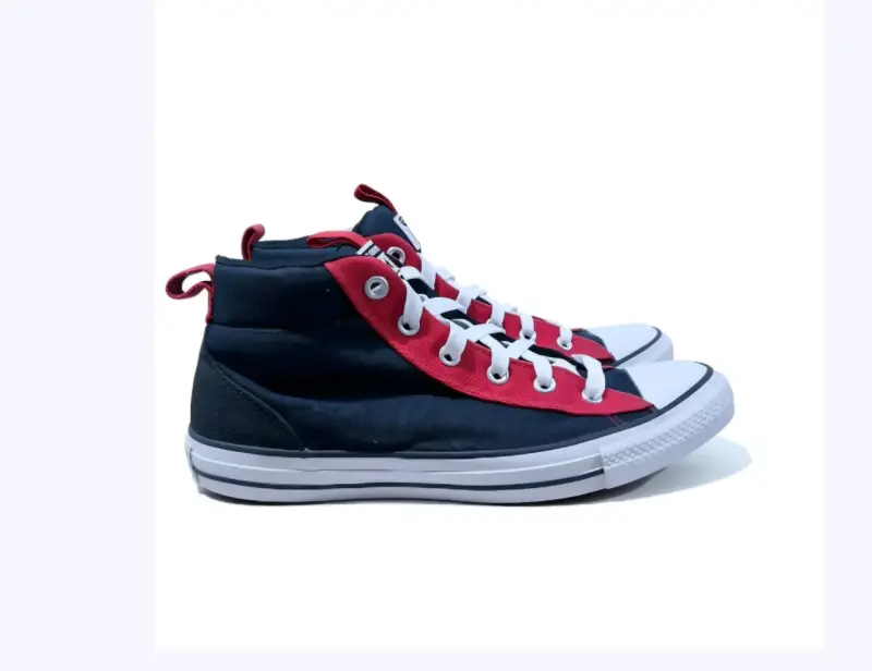 Zapatillas Converse All Star rojas y negras - 2