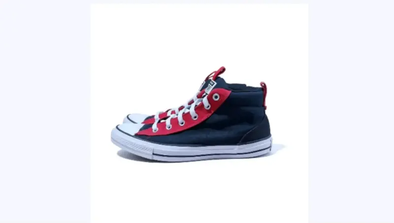 Zapatillas Converse All Star rojas y negras - 3