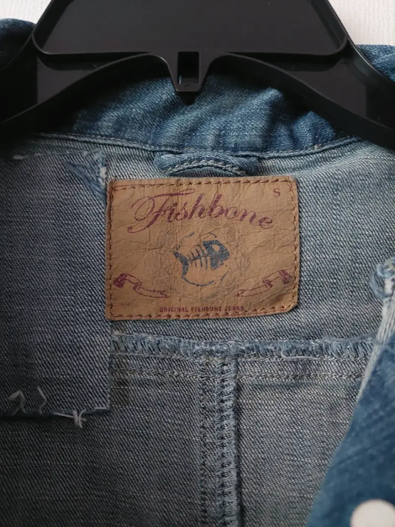 Chaqueta de mezclilla Fishbone - 2