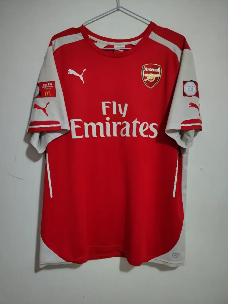 Camiseta Arsenal Puma Roja 2015 - 3