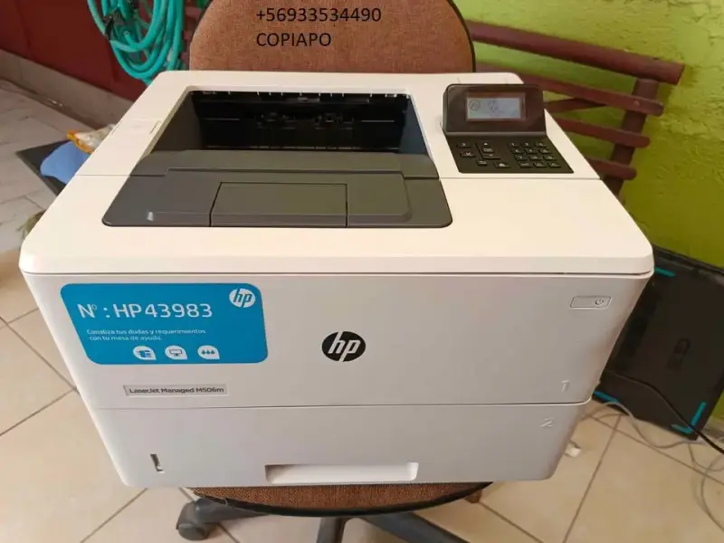 Impresora HP LaserJet Managed M506m en buen estado - 1