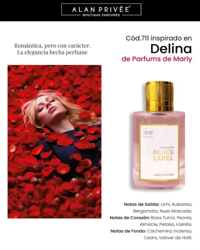 Perfume Alan Privée Black Label inspirado Delina - miniatura 1