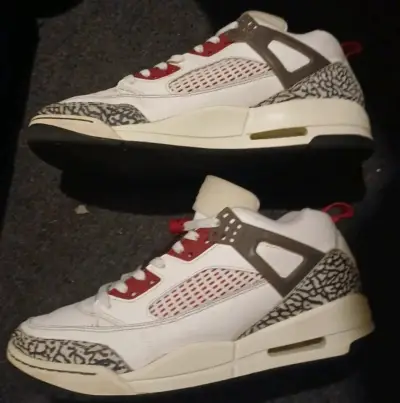 Zapatillas Jordan Spizike Low Blancas Talla 45 - miniatura 4