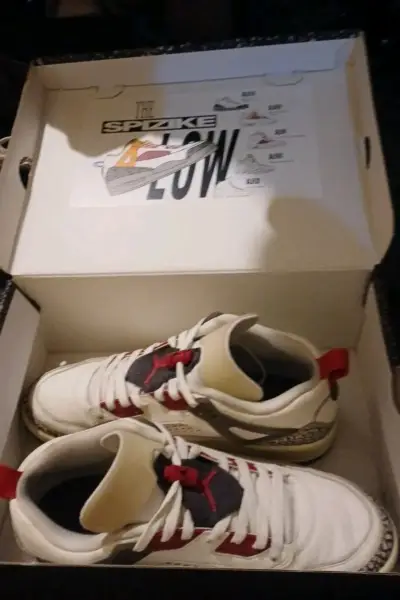 Zapatillas Jordan Spizike Low Blancas Talla 45 - miniatura 6